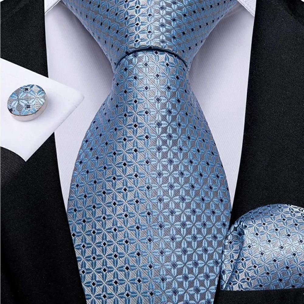 Blue Tie Set